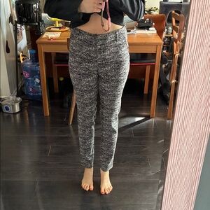 Stylish Black and White Pants